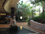 Mirage lobby: rainforest and slot machines