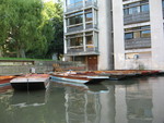 Punt dock in St Johns