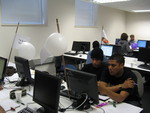 Shot of the lab
