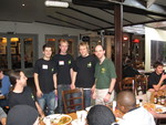 1st place overall: Graham Manuell, Gwylim Ashley, Kosie van der Merwe